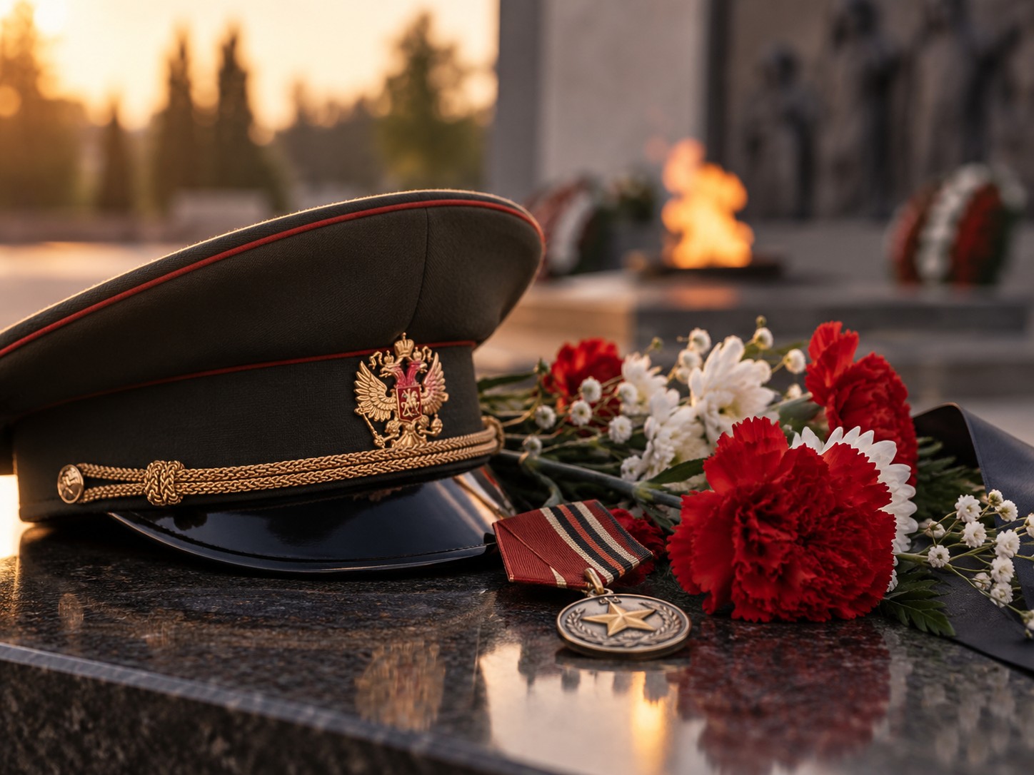 Похороны ветерана боевых действий