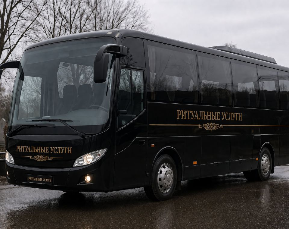 Автобус на похороны в Москве и области