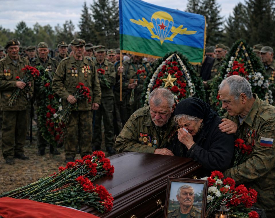 Похороны ветерана боевых действий