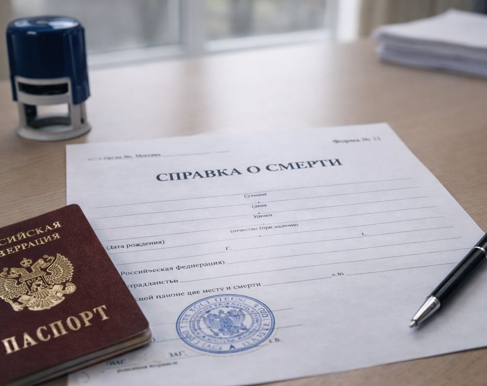 Справка о смерти по форме №11